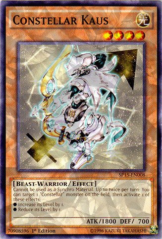 Constellar Kaus (SP15-EN008) - Star Pack ARC-V - 1st Edition - Shatterfoil