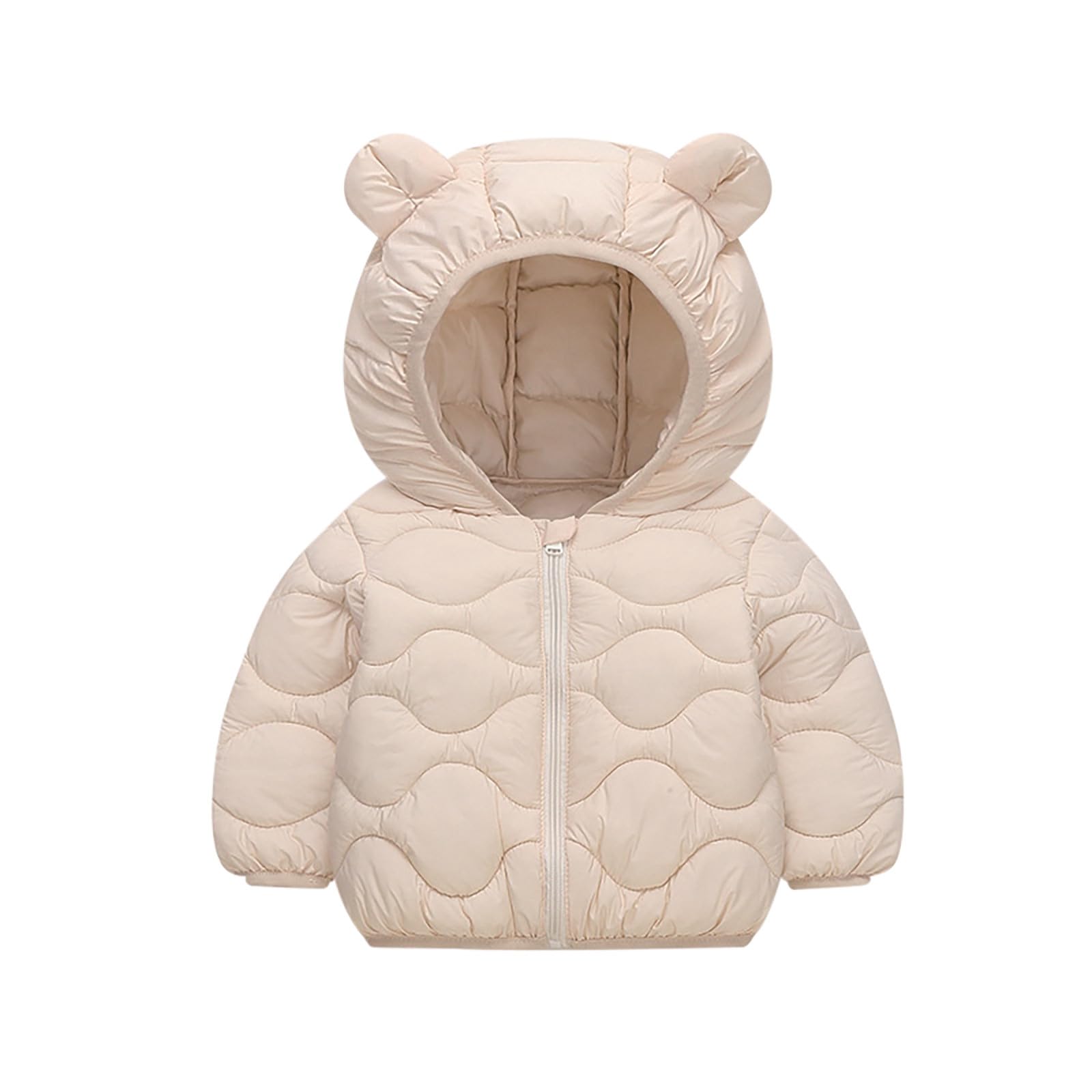 Generisch Chaquetas de bebé bebé niños niñas manga larga orejas invierno cálido Outwear chaqueta abrigo ropa exterior chándal niño