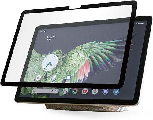 Penoval Protector de pantalla desmontable Paperfeel para tableta Google Pixel 2023, Nano Tech reutilizable, fácil de instalar y quitar,