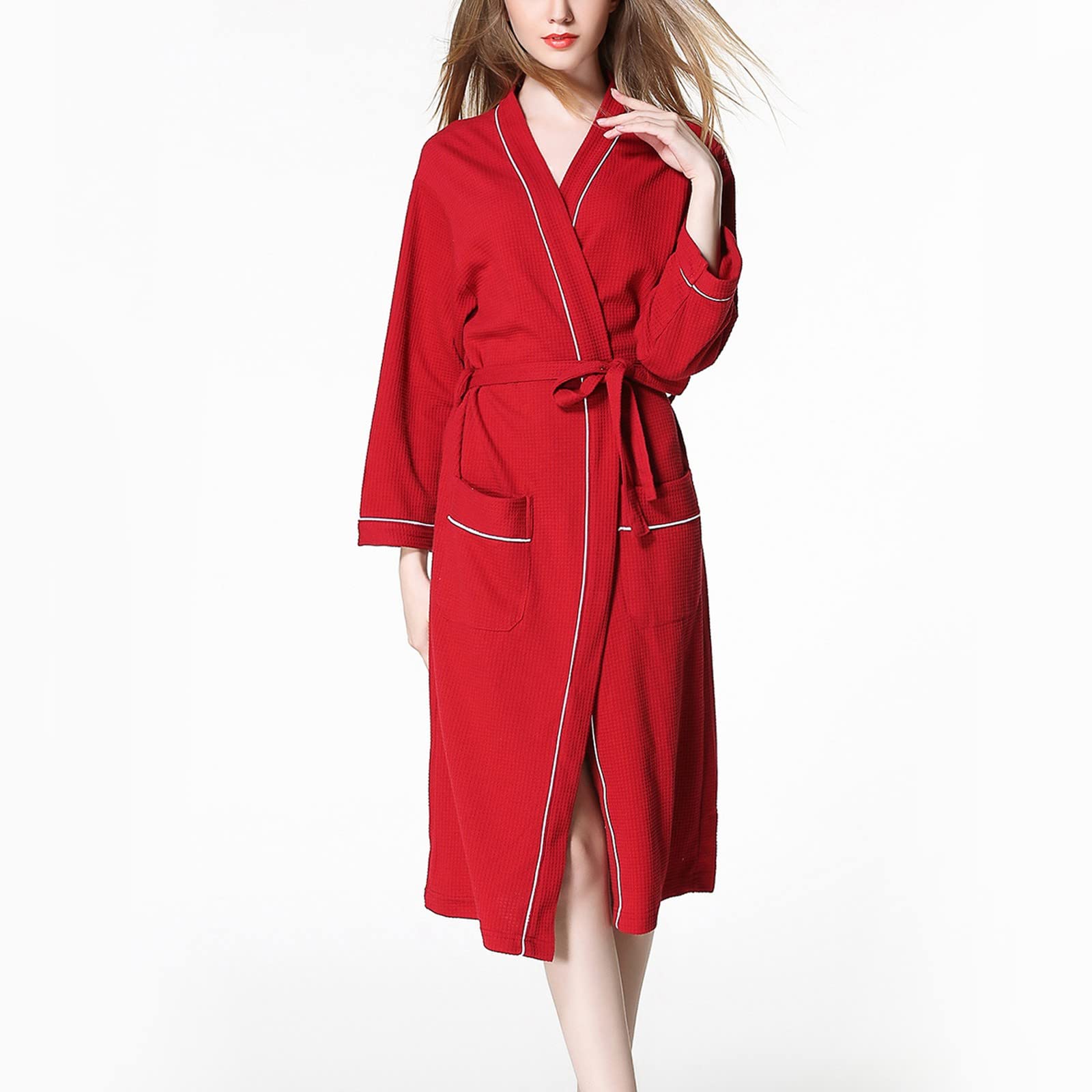 Pigiama lungo, da donna, a maniche lunghe, per la casa, pigiama da donna, set di pigiama in raso, set di pajama, set caldo in pile coral, pigiameria, pigiameria, pigiameria, pigiameria, pigiameria