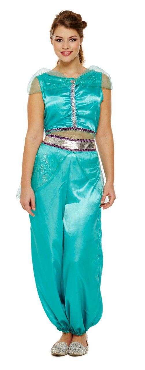 Henbrandt Mujer Jasmine Princesa Árabe Danza Vientre Disfraz 8-12