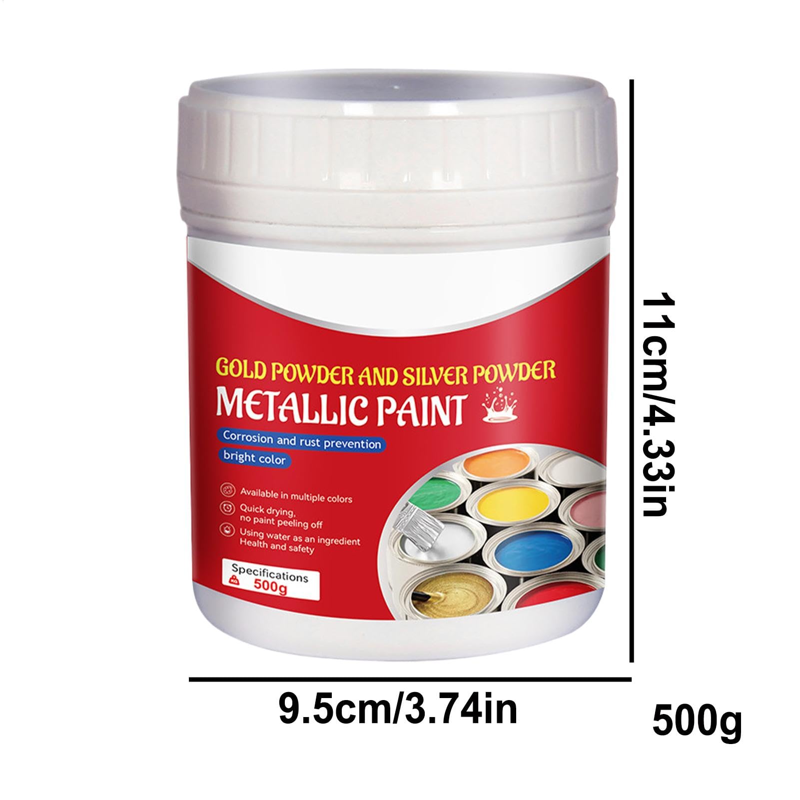 Złota Farba Do Metalu,Złota Farba 500ml Złota farba rzemieślnicza Złota