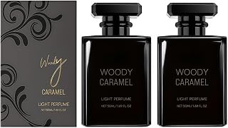 MOYEE Woody Caramel Light Perfume - Long-Lasting Scent, Unisex, 50ml - Suitable For Daily Commuting & Party Dating