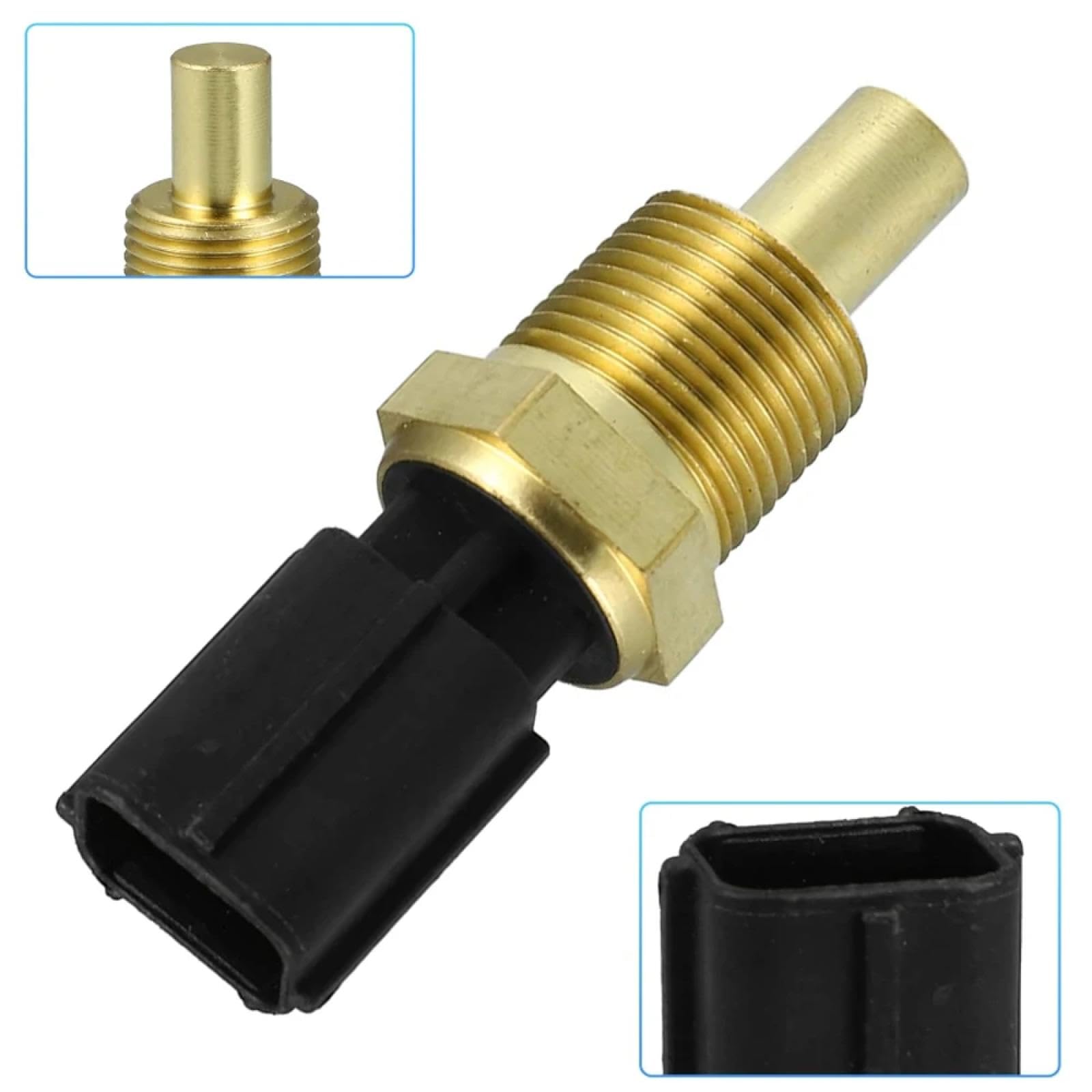 2 Pines 56027873, para Dodge Jeep Nuevo Sensor de Temperatura del refrigerante del Motor Negro M56027873 TX81 SU3035 5S1500