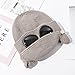 TecHong Unisex Knitted Goggles Beanie - 3 in 1 Winter Warm Outdoor Sports Fashion Aviator Hat with Face Mask & Ear Cover Khaki