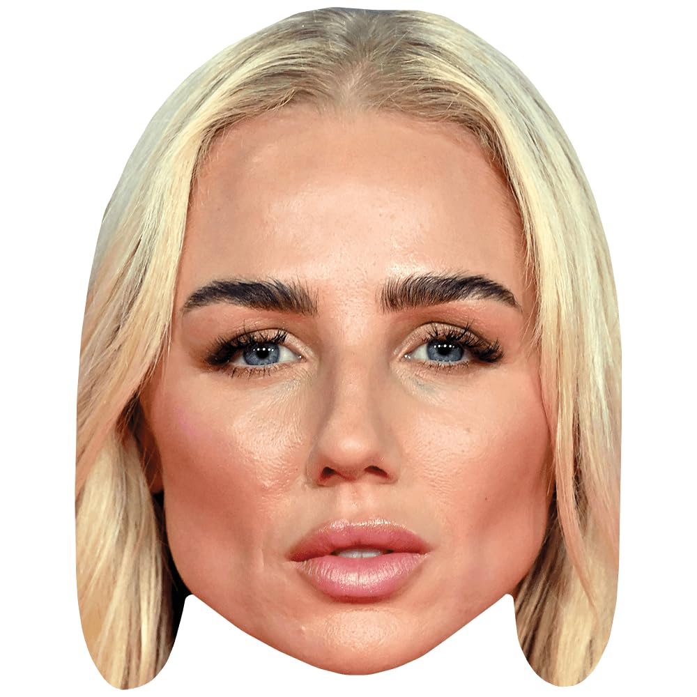 Celebrity Cutouts Lifelike Alex Greenwood (Pout) Celebrity Mask, Flat Card Face, Fancy Dress Mask