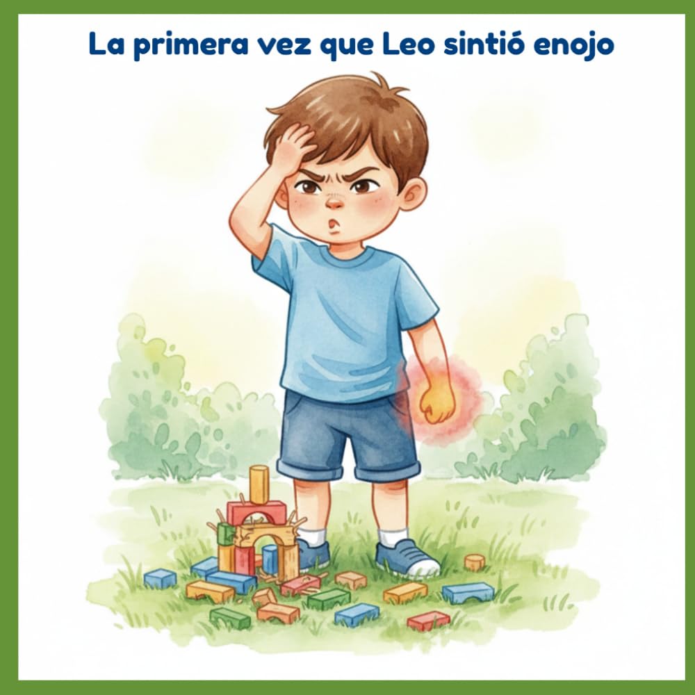 La primera vez que Leo sintió enojo: Un cuento para aprender a calmarse, respirar y soltar los rencores (Viviendo mis emociones)