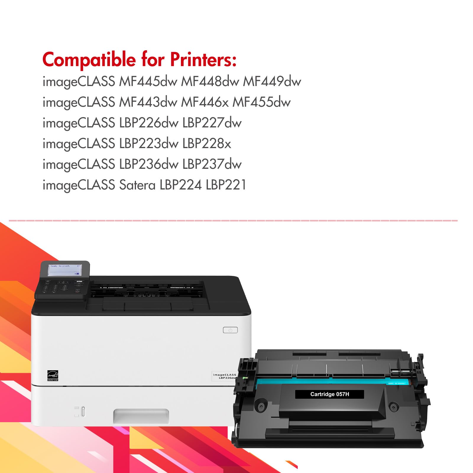 Amazon.co.jp: 057H 057 ブラック 大容量トナーカートリッジ 1パック