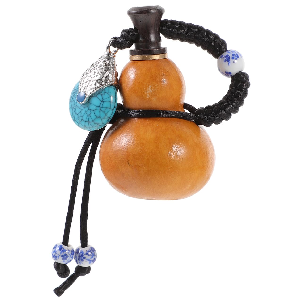 Recipientes colgantes para vino y licor: juego de 5 calabazas decorativas multiusos