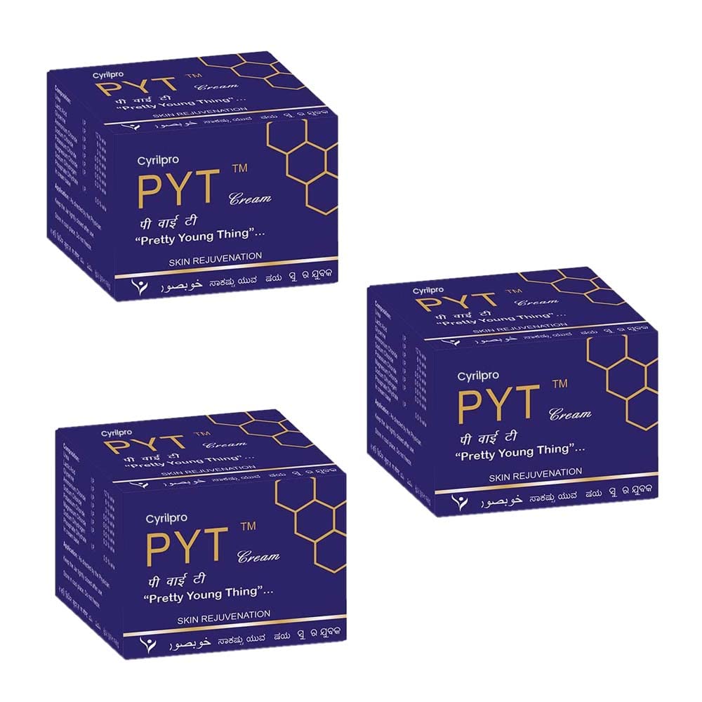 PYT Special Cream for Cracked Heels and Hands for Men and Women (30 gm) Pack of 3