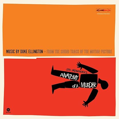 ANATOMY OF A MURDER por Duke Ellington, capa do álbum