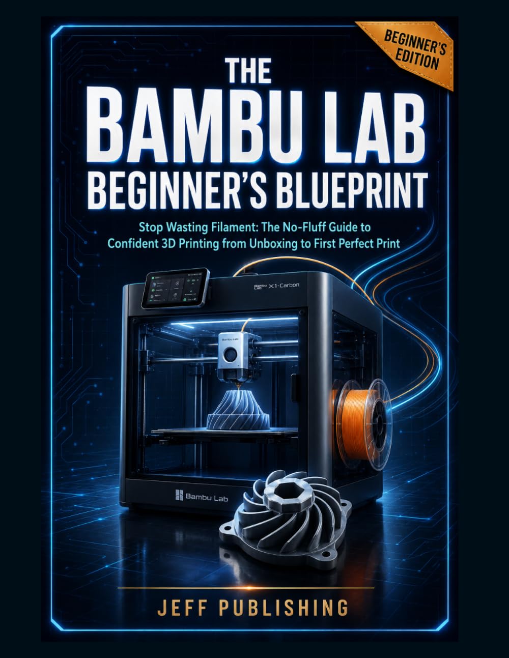 THE BAMBU LAB BEGINNER'S BLUEPRINT: Stop Wasting Filament: The No-Fluff Guide to Confident 3D Printing from Unboxing to First Perfect Print