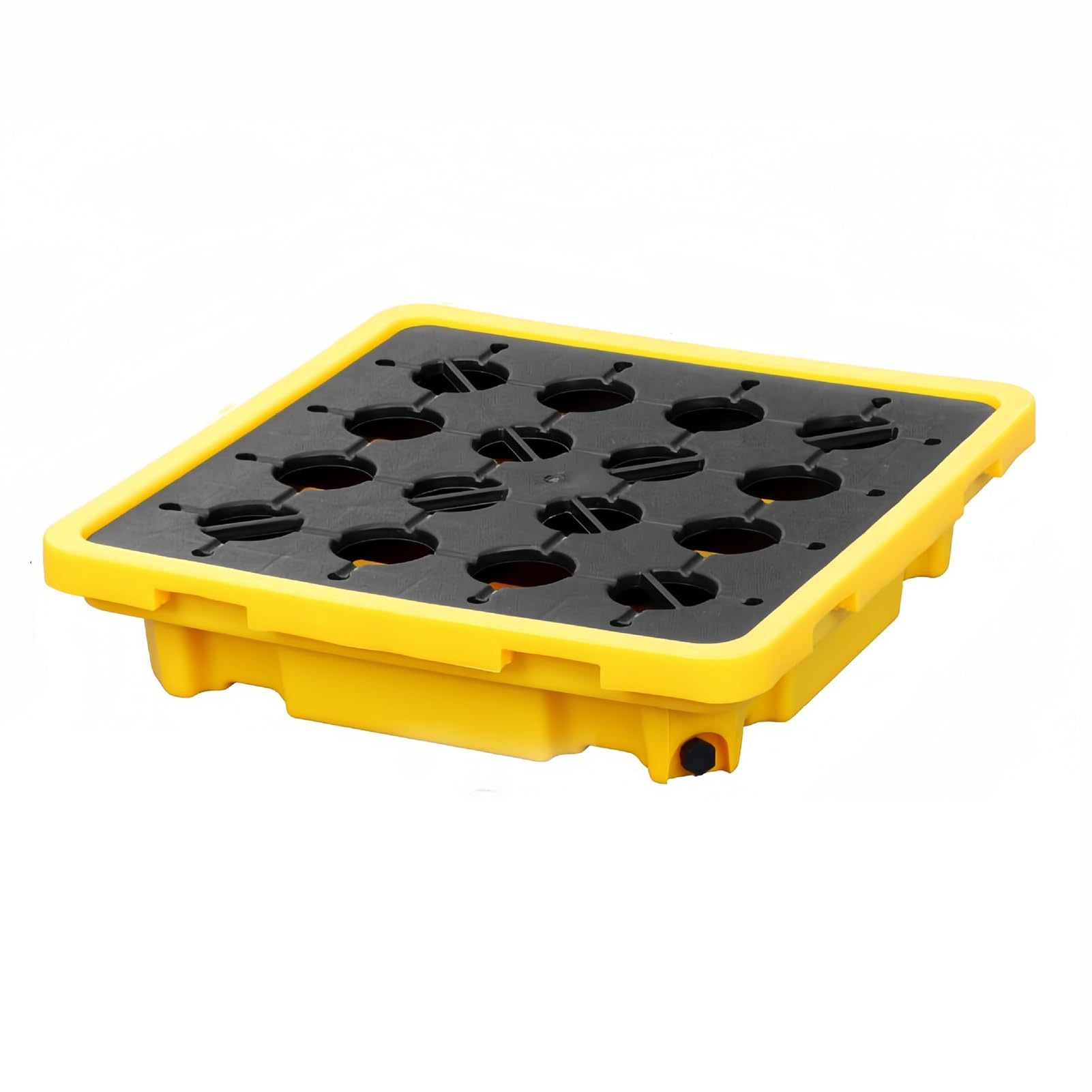 GYEQXKT Leak-Proof Spill Containment Platform with Removable Grate, Stackable for Easy Storage, Ideal for Industrial and Warehouse Use