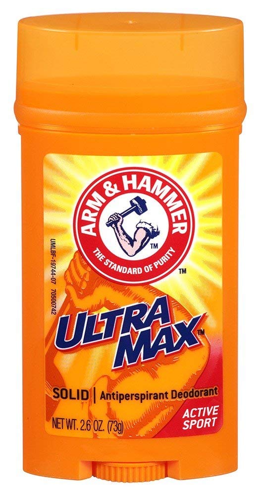 Arm & Hammer Ultramax Invisible Solid Powder Fresh Antiperspirant & Deodorant-2.6 oz, 2 pack : Beauty & Personal Care