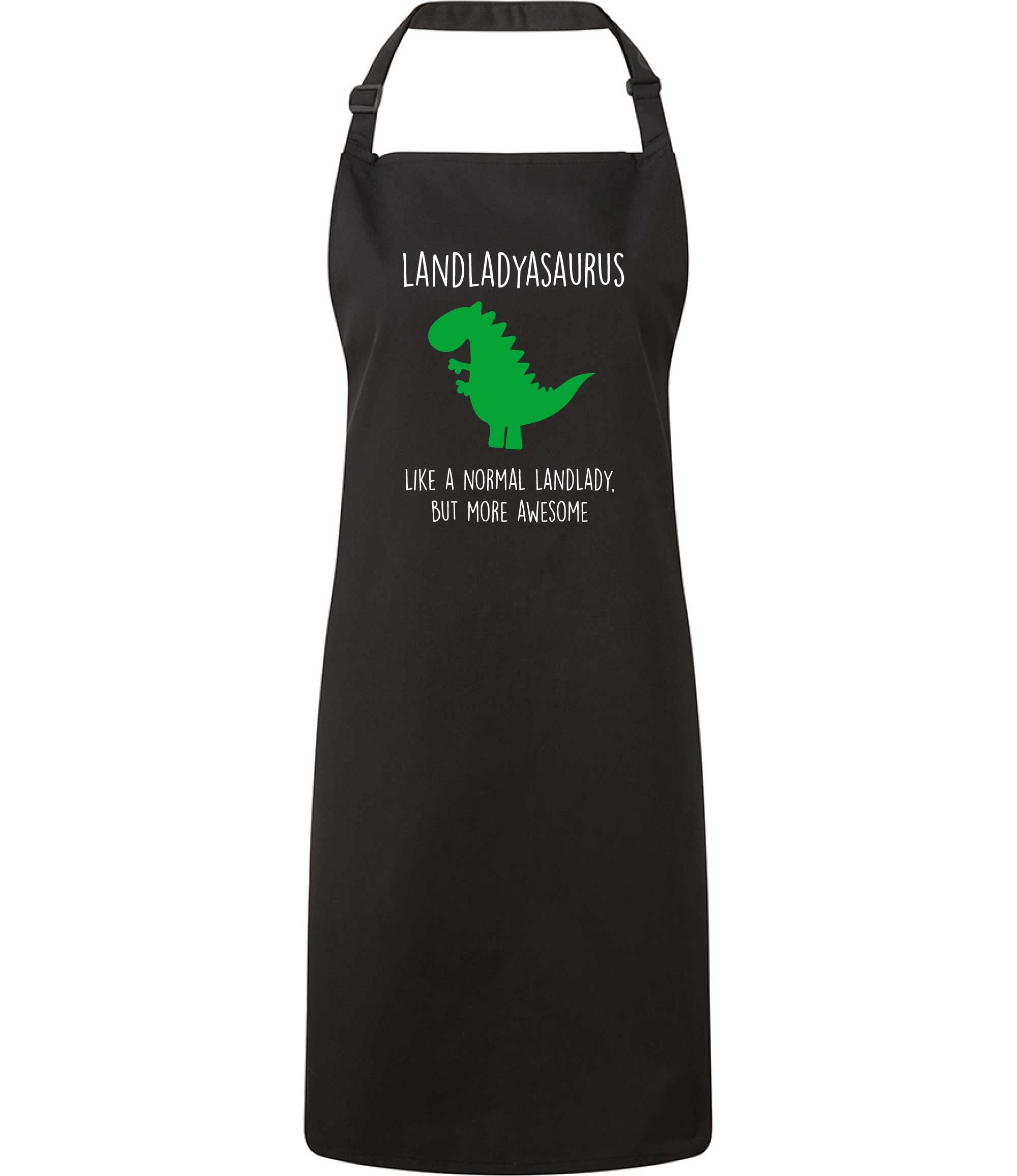 60 Second Makeover Limited Landlady Dinosaur Apron Landladysaurus Gift Present Birthday Christmas