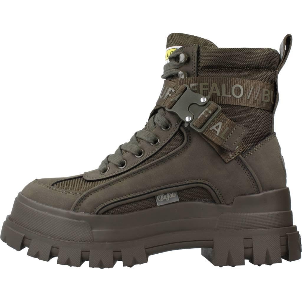 Buffalo Aspha COM 1 Lace Up Mid BN16221601, Boots