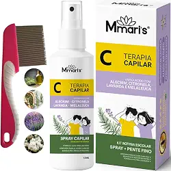 Spray Capilar Solta Lêndea M MariS com Pente Fino