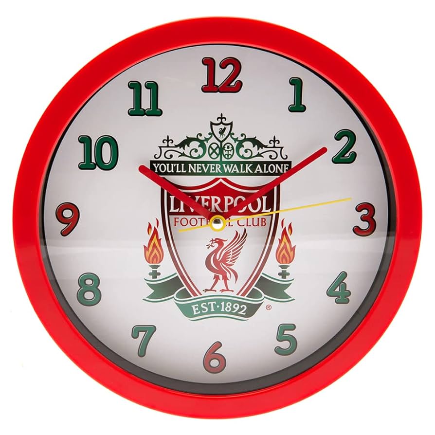 Amazon.co.jp: リバプール F.C.壁掛け時計、マルチカラーワン