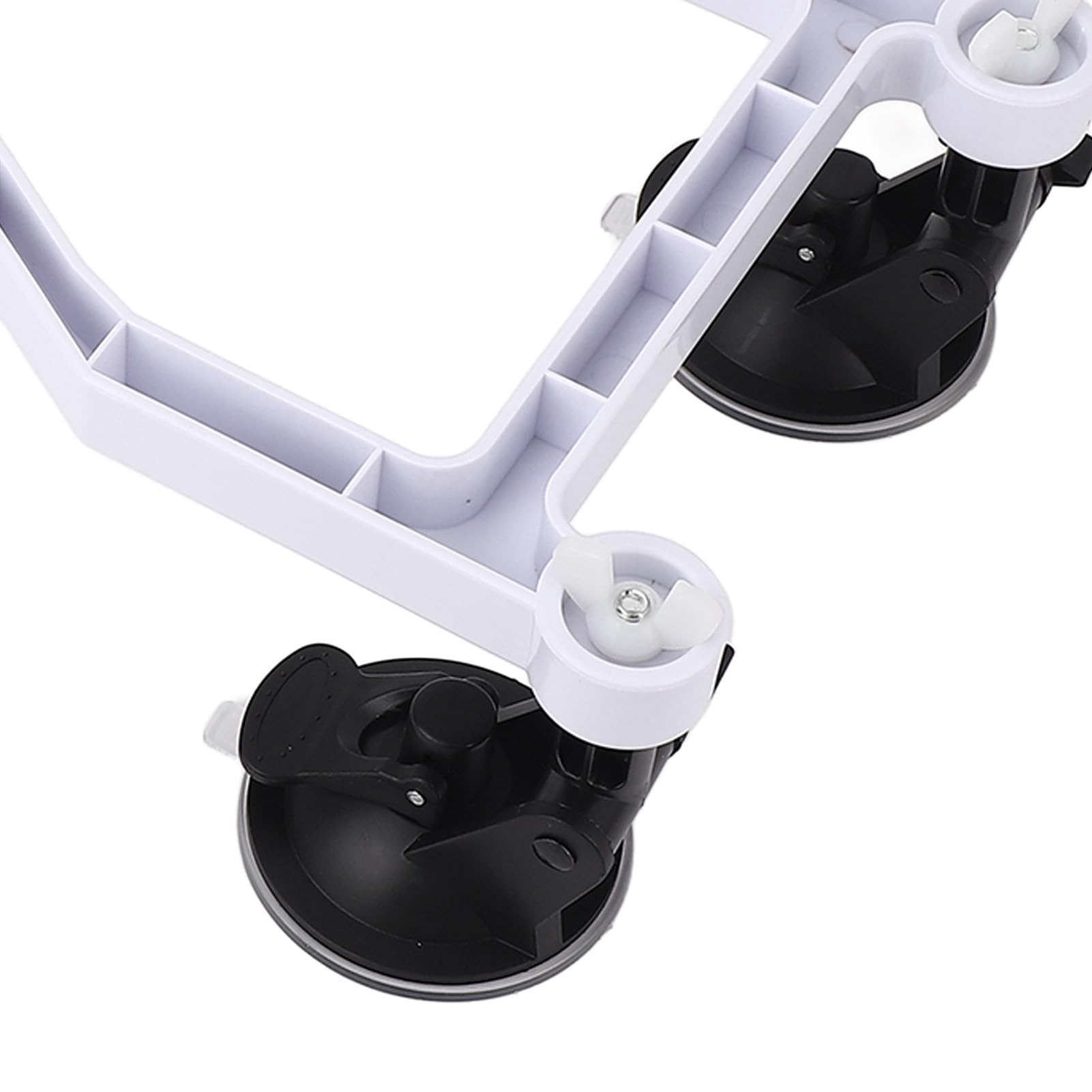 Generic Uchwyt do Szyberdachu Samochodu, Uchwyt Antenowy z przyssawką do Mini, Gumowa Obudowa z Włókna Szklanego PC, 4 Przyssawki 10 Kg, Montażu na Szybie Samochodu Wewnątrz lub na Zewnątrz łodzi