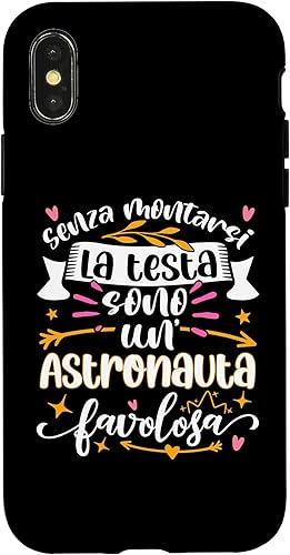 iPhone XXS Astronauta Favolosa Divertente Donna Regali Ragazzi Case