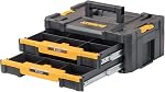 DEWALT TSTAK Tool Storage Organizer, Double Drawers (DWST17804) , Black