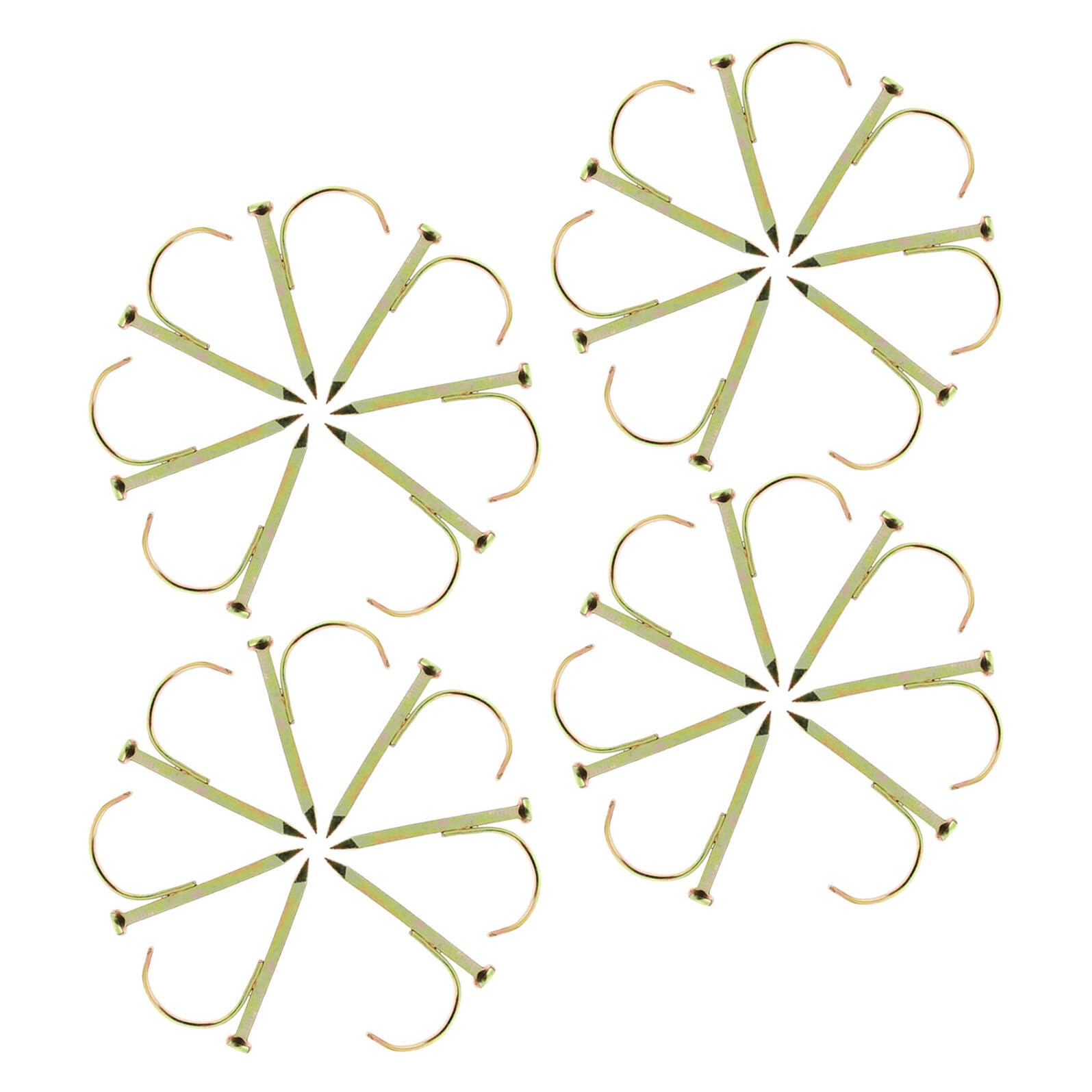 Crochets de serrage rigides en acier inoxydable Angoily pour fixations durables