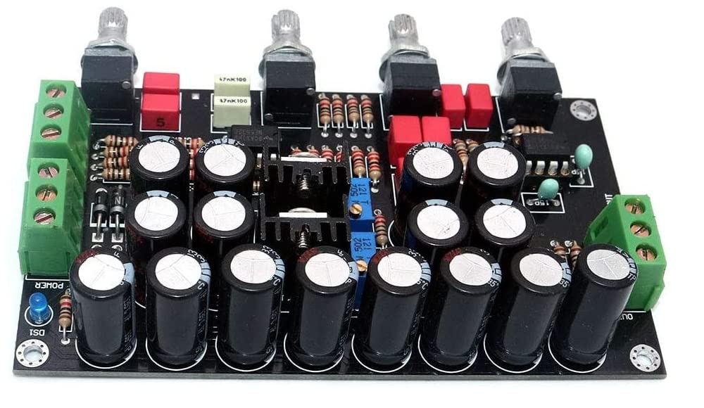 Amplificador audio HiFi OPA2604+AD827 OPAMP 5532 LM337 LM317 Préampli Préamplificateur Préamplificateur Carte de contrôle de tonalité