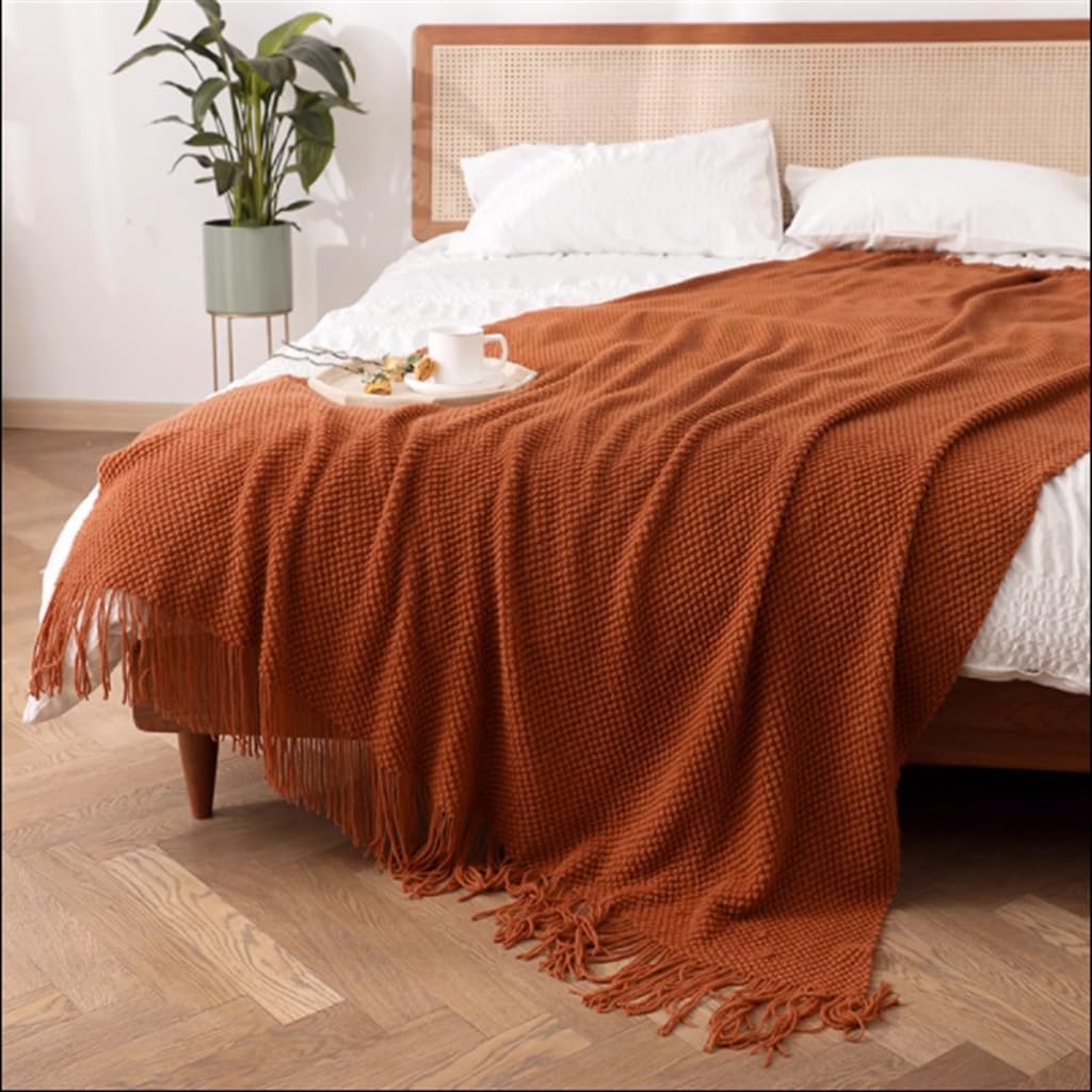 GDDZA ソファブランケット、オフィス昼寝ブランケット、ショール、エアコンブランケット、B&amp;B装飾ベッド、ベッドサイドタオ