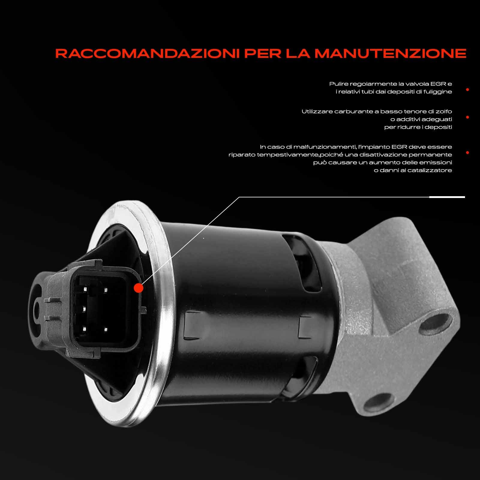 Frankberg Raffreddatore valvola EGR per ricircolo dei gas di scarico | Compatibile con: Kalos KLAS, Aveo/Kalos Hatchback T250 T255, Aveo/Kalos Berlina T250 T255, Kalos berlina KLAS, Matiz KLYA
