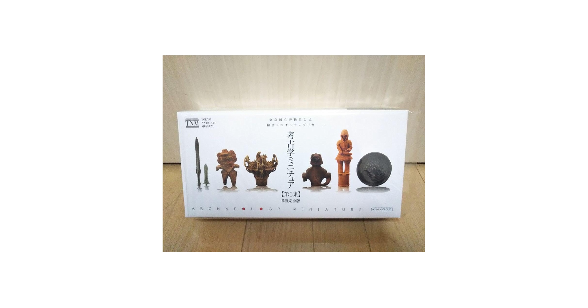 海洋堂　東京国立博物館公式カプセルフィギュア　考古学ミニチュア　第一集　全6種 海洋堂 東京国立博物館公式カプセルフィギュア 考古学ミニチュア