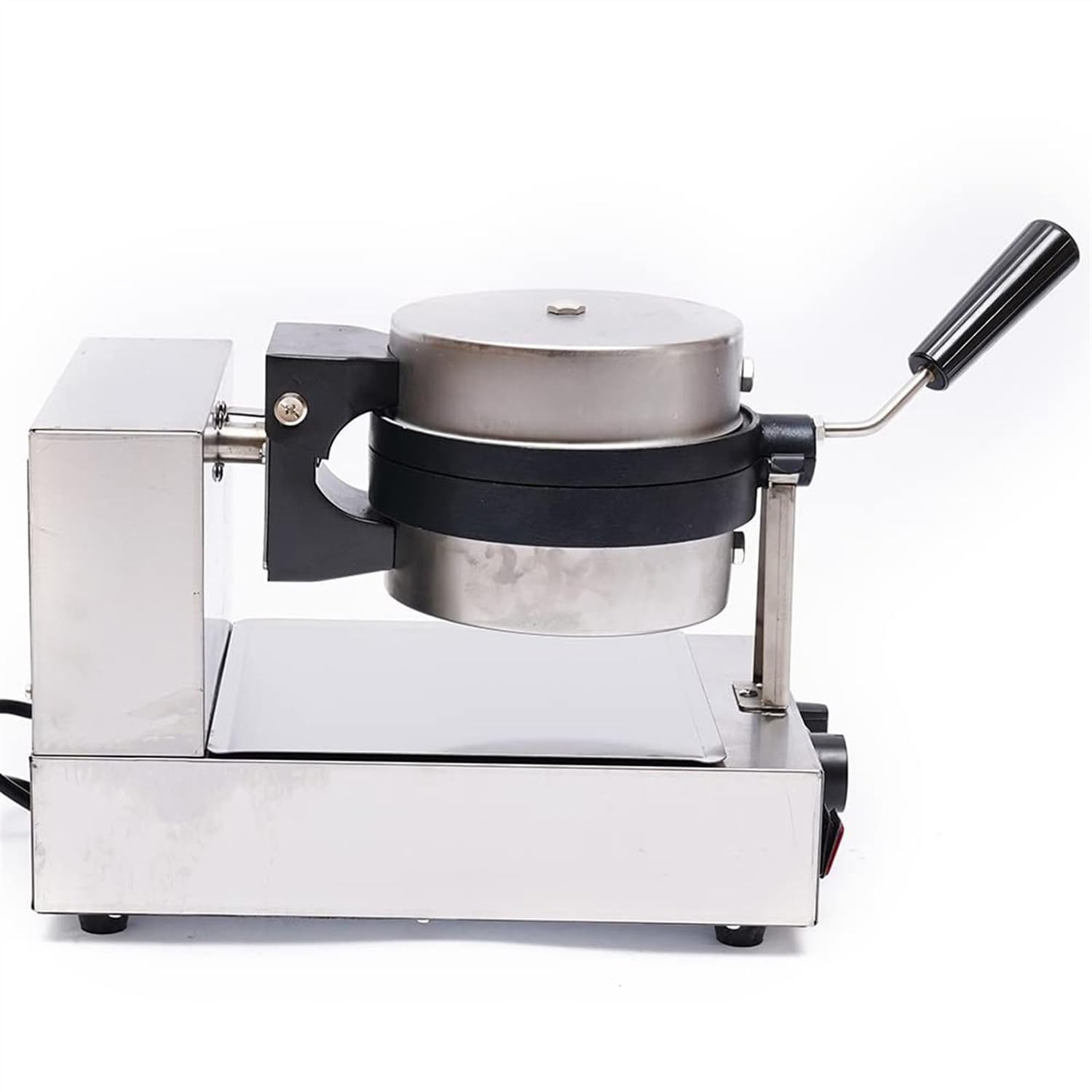 Komercyjna elektryczna gofrownica do burgerów o mocy 1300 W, prasa do hamburgerów Panini, maszyna do pieczenia gofrów z powłoką nieprzywierającą do hamburgerów,Panini A
