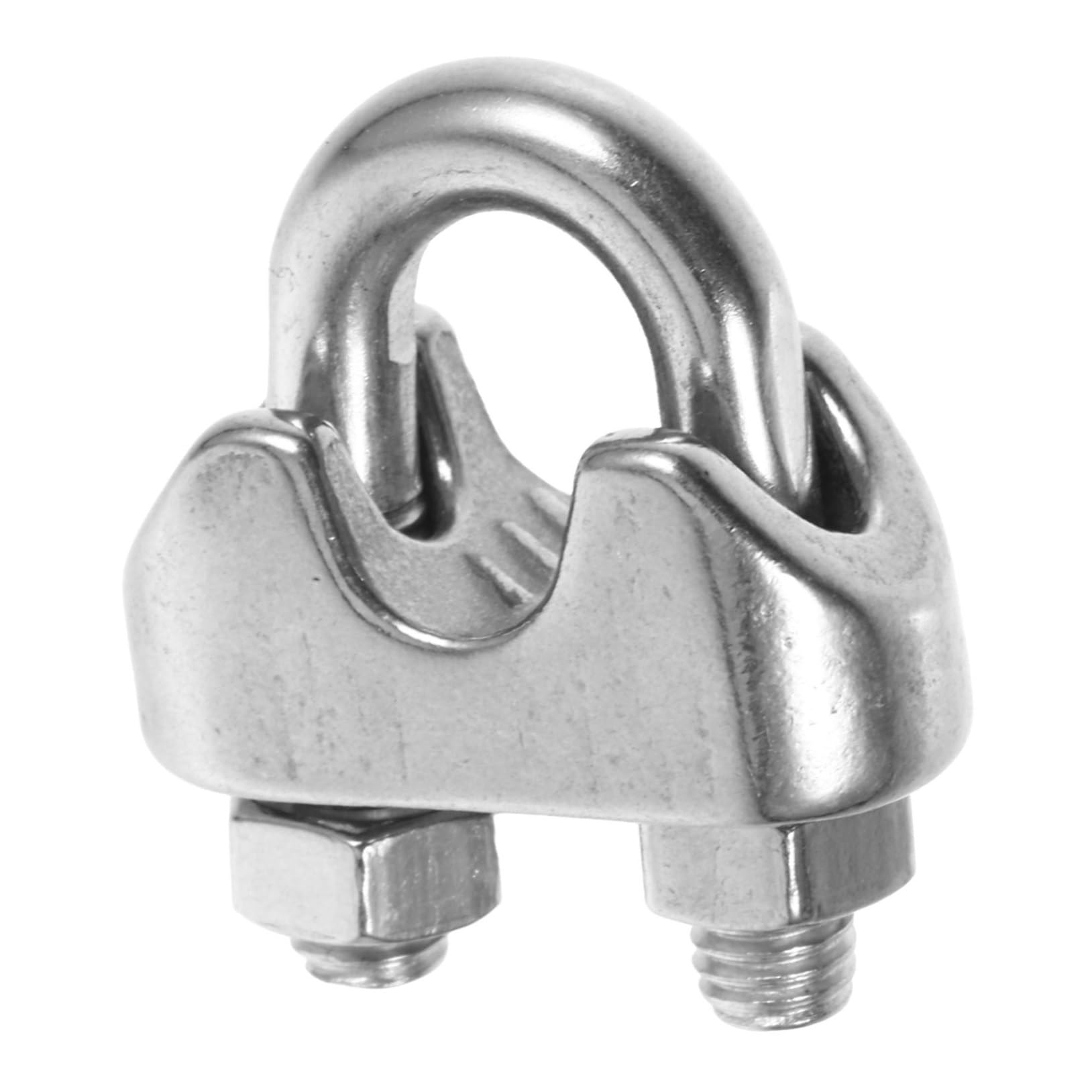 Unomor Wire Rope Cable Clip Clamp Stainless Steel Chuck Easy Install Wire Clamp for Cable Termination