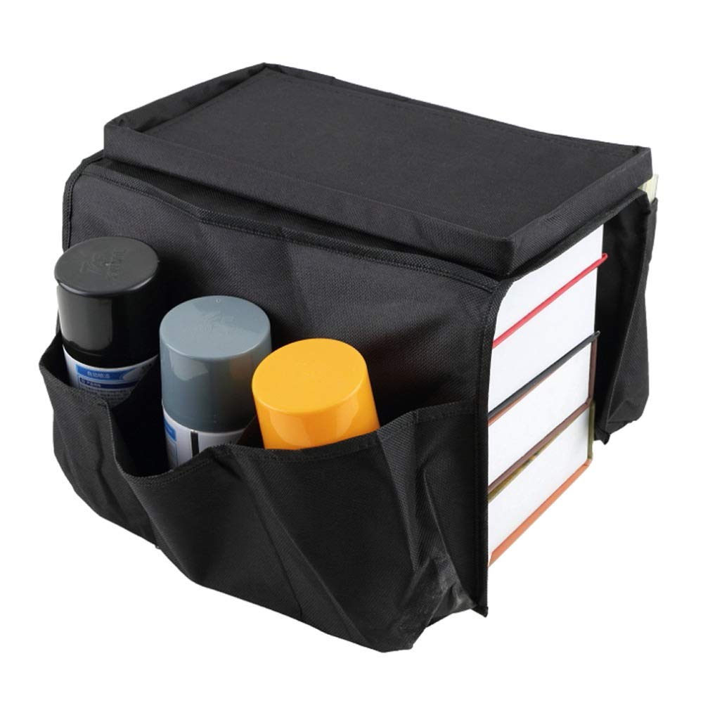 Bolsa de almacenaje de Fieltro con Bolsillos Junto Organizador de reposabrazos for sofá, Funda for Mando a Distancia, Funda for TV y sofá