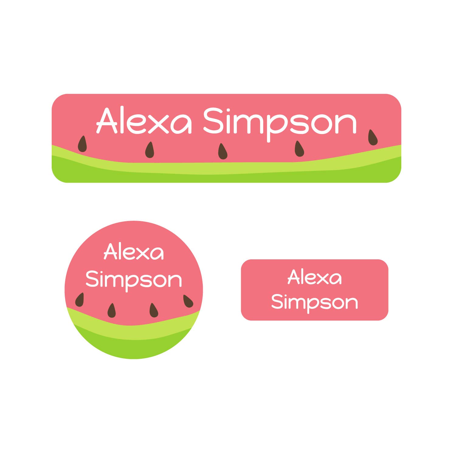 Name Bubbles - Kids Custom Name Labels for Daycare, School, Camp (102 Labels) - Personalized Waterproof Name Stickers for Clothes Tags, Lunch Boxes,