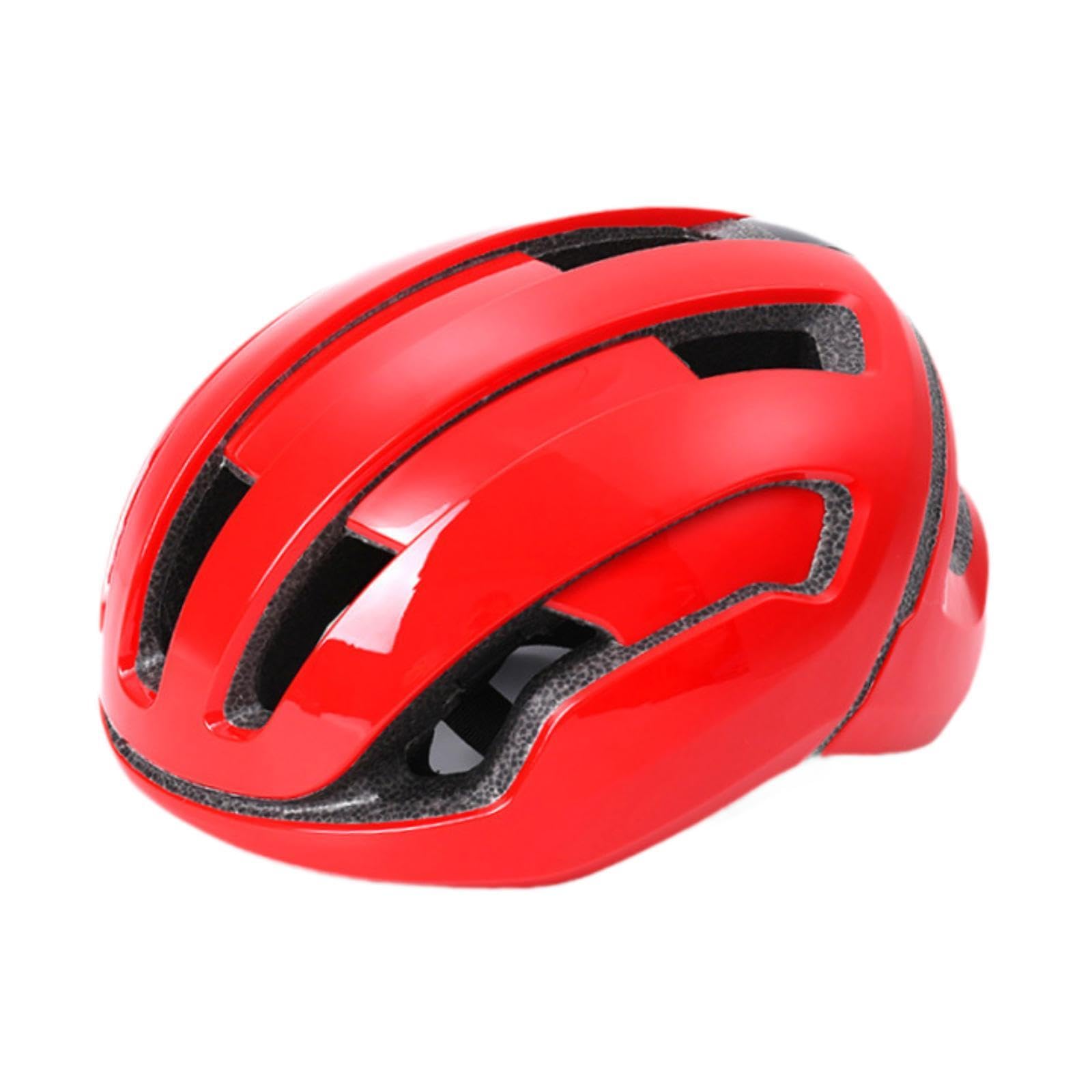 Bike Helmet Adjustable Adults Bicycle Helmet for Mountain Bike Biking Travel Red-picture-32