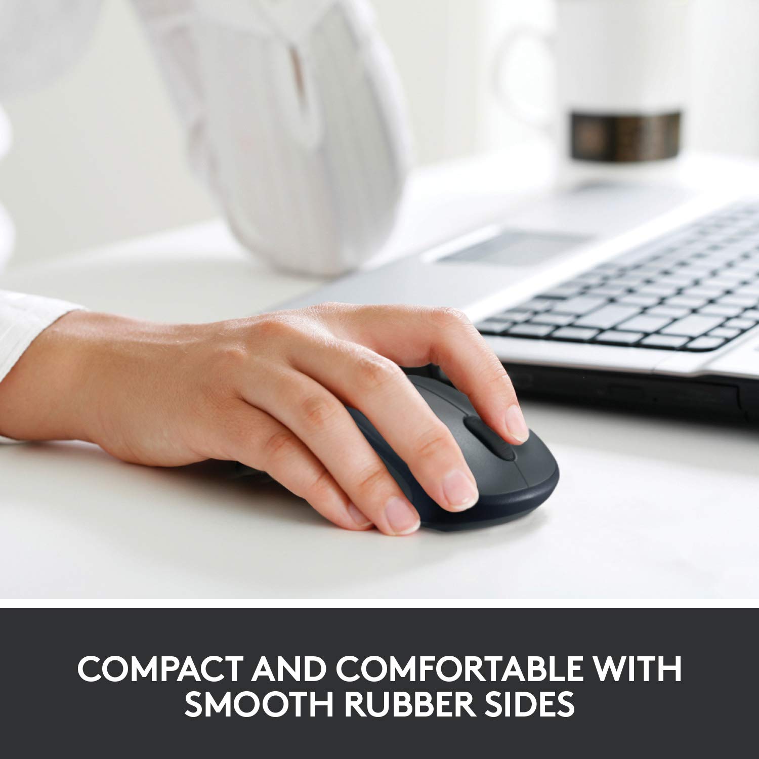 Logitech M235 Mouse Wireless, 2.4 GHz con Ricevitore USB Unifying & M235 Mouse Wireless, 2.4 GHz con Ricevitore USB Unifying
