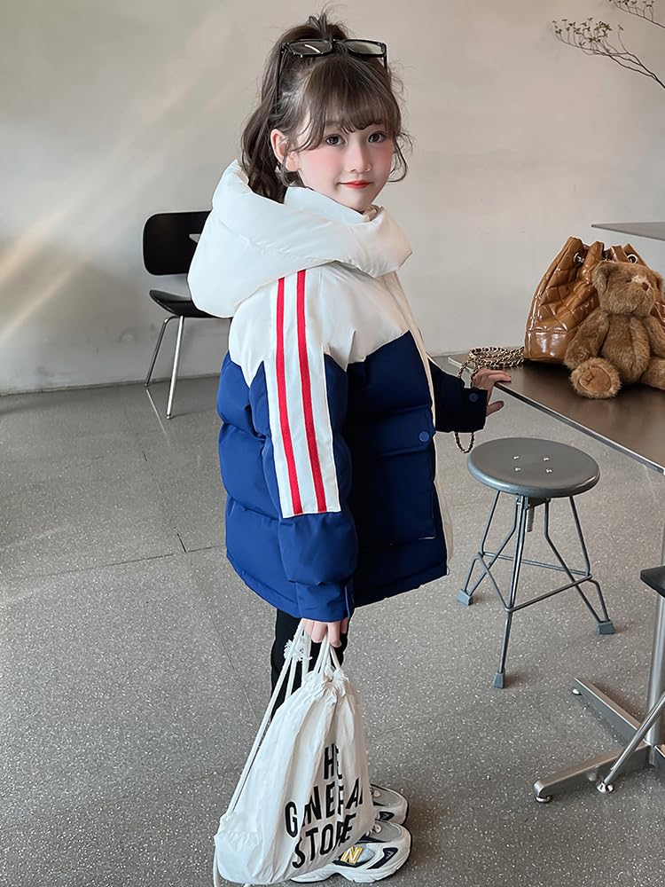 Chaqueta de invierno para niños, parka de invierno para niños, con capucha de piel, parka cálida, abrigo de invierno para exteriores, chaquetas+para+chaqueta de invierno para niñas, chaqueta de