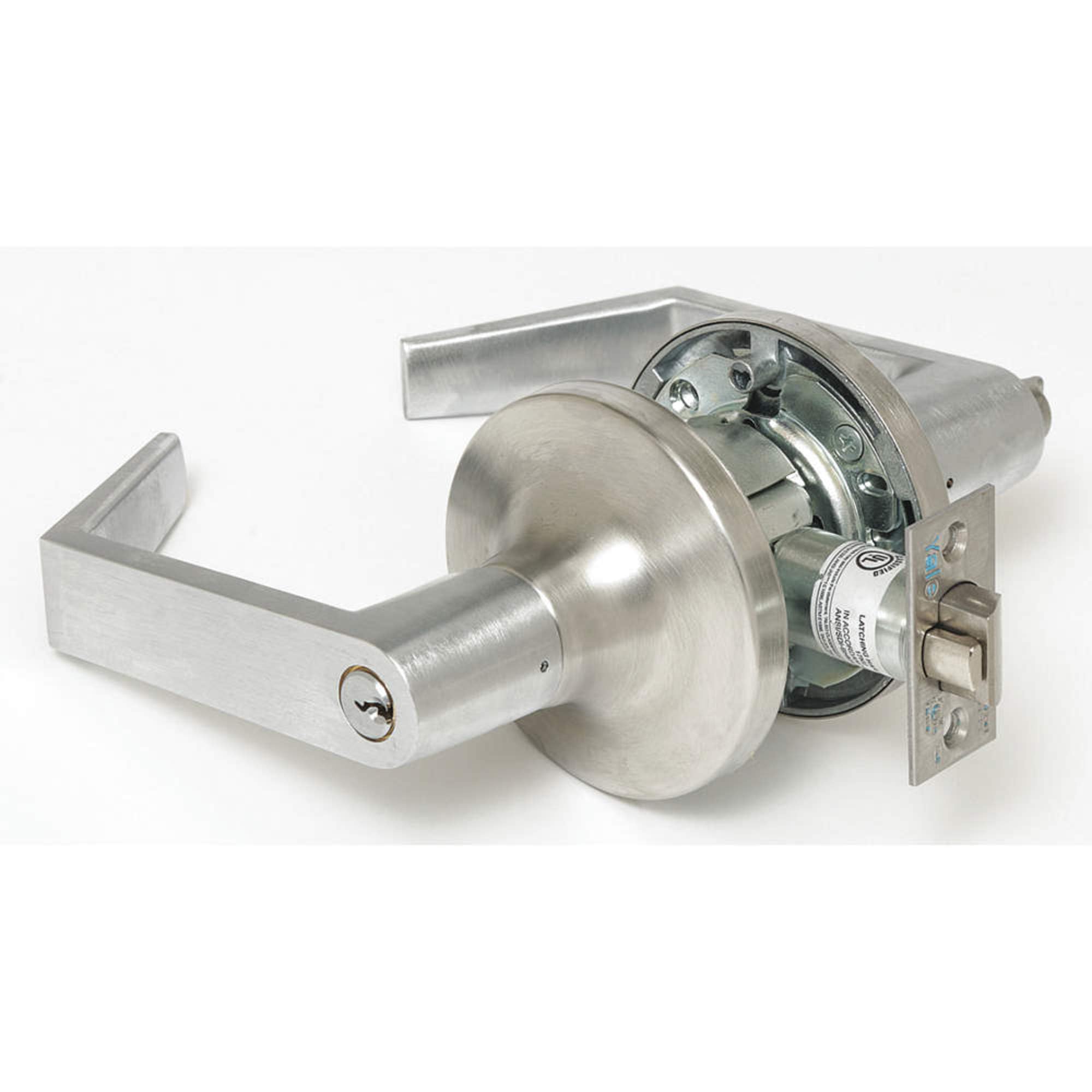Yale 5400LN Series Grade 2 Satin Chrome Plated Augusta Design