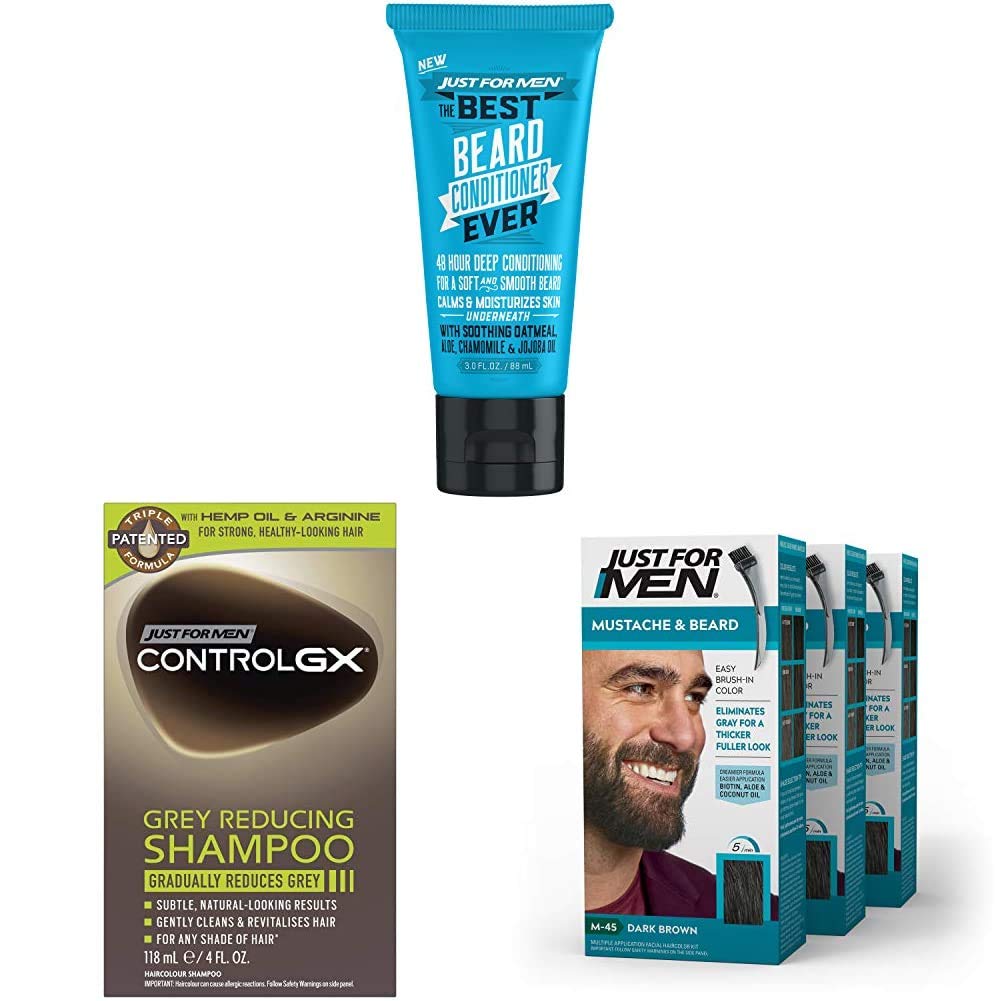 Just for Men The Best Beard Conditioner Ever, Made with Oatmeal, Aloe, Chamomile