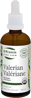 St. Francis Herb Farm Valerian Root Tincture | Relieves Nervousness, Good for Nervous Excitation & Anxiety-Induced Sleep Disturbances | Gluten-Free | Organic | Non-GMO | Lactose-Free | (100ml)