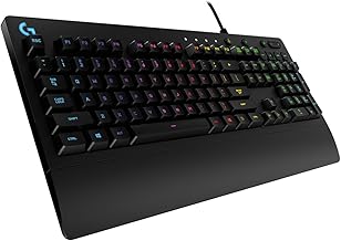 Logitech G213 Prodigy Tastiera Gaming Cablata, LIGHTSYNC RGB, Tasti Retroilluminati, Resistente Agli Schizzi, Tasti Personalizzabili, Controlli Dedicati Multimediali, QWERTY Layout Italiano, Nero