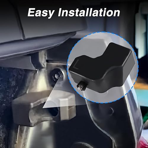 Miniatura 7 de FUSCH Buje de goma superior del portón trasero parachoques con 3 clips de parachoques, cojín de goma superior del portón trasero LH, RH Compatible