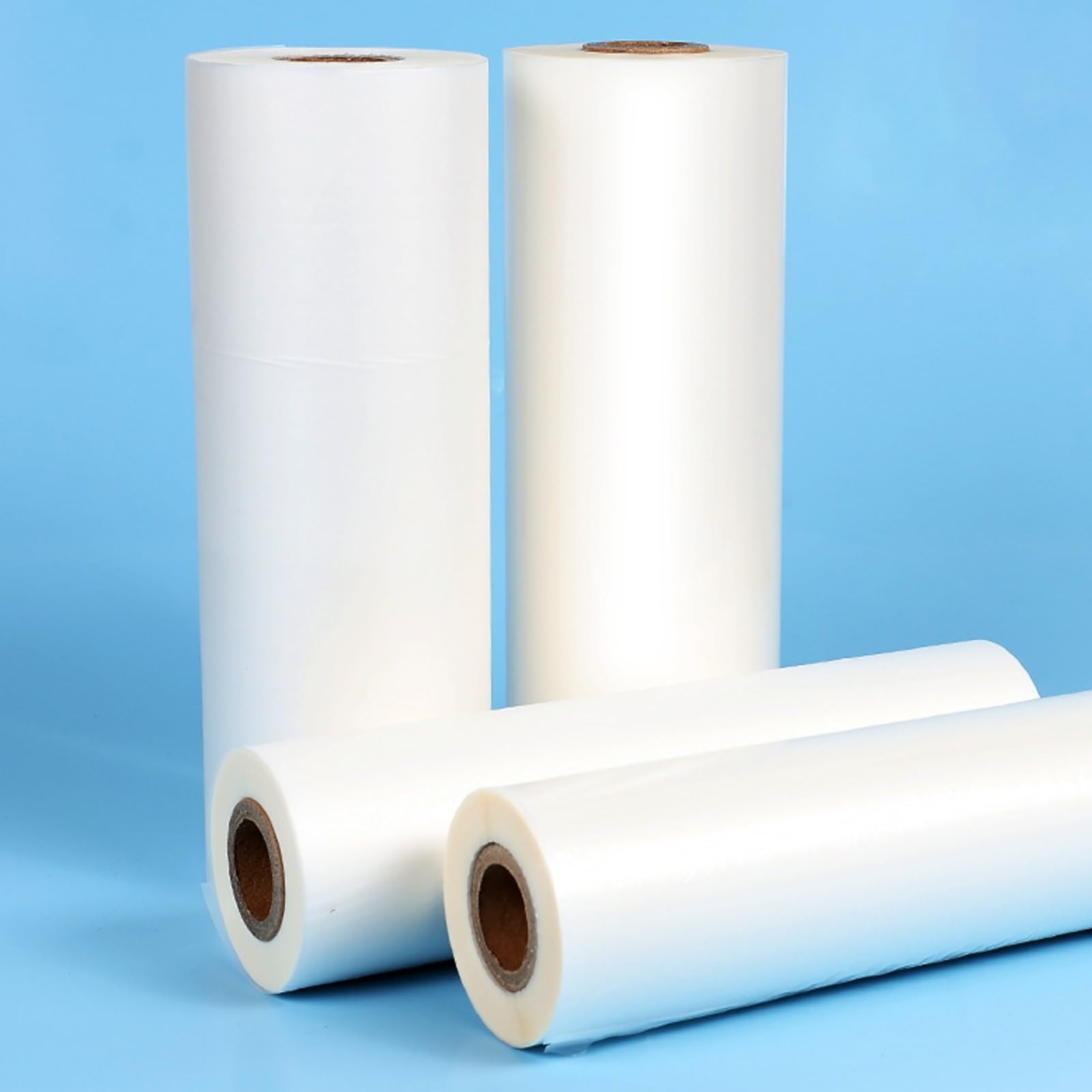 Pellicule Plastifiante Thermique 22 Cm sur Noyau 25 Mm pour Laminage à Chaud s Documents Courants Supports, Mat, 200M
