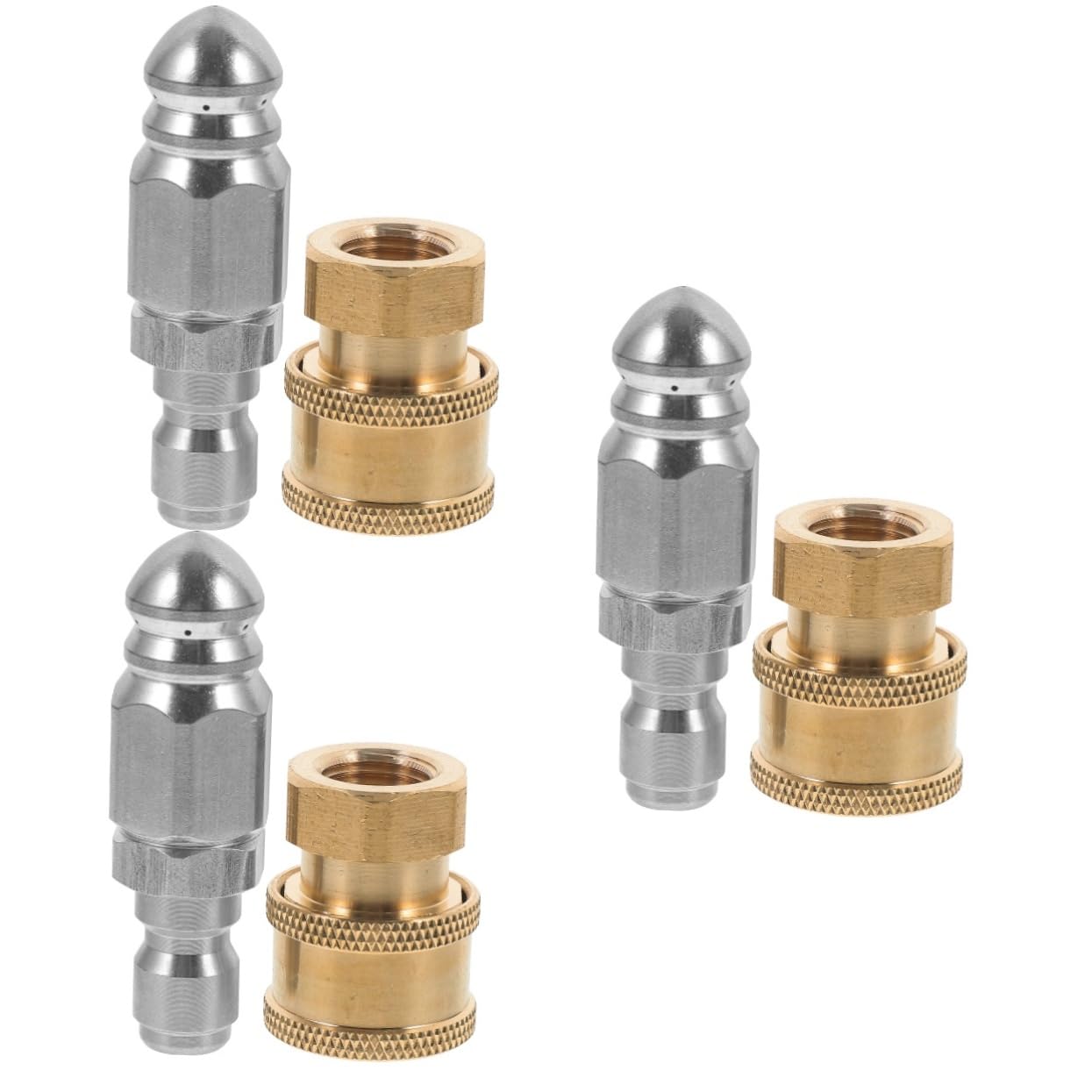 POPETPOP 3 Set Di Pulizia Ad Alta Pressione Piccolo Ugello A Getto Casa Tubo Ugello Accessorio Da Giardino Ugello Per Tubo Tubo Da Giardino Ugello Testa Casa Spruzzatore Ugello Ad Alta