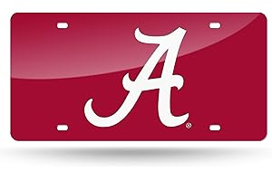 Rico Industries NCAA Florida Gators Laser Inlaid Metal License Plate