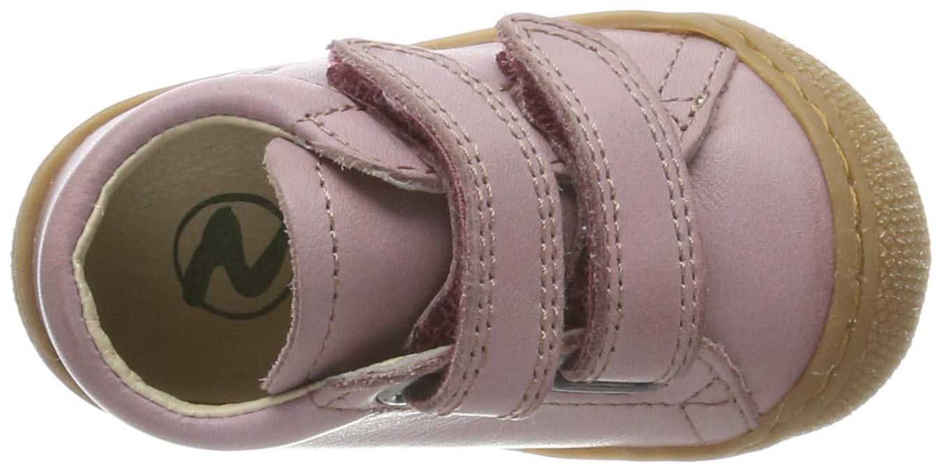 Naturino Cocoon VL-Lauflernschuhe aus Nappaleder Altrosa 17