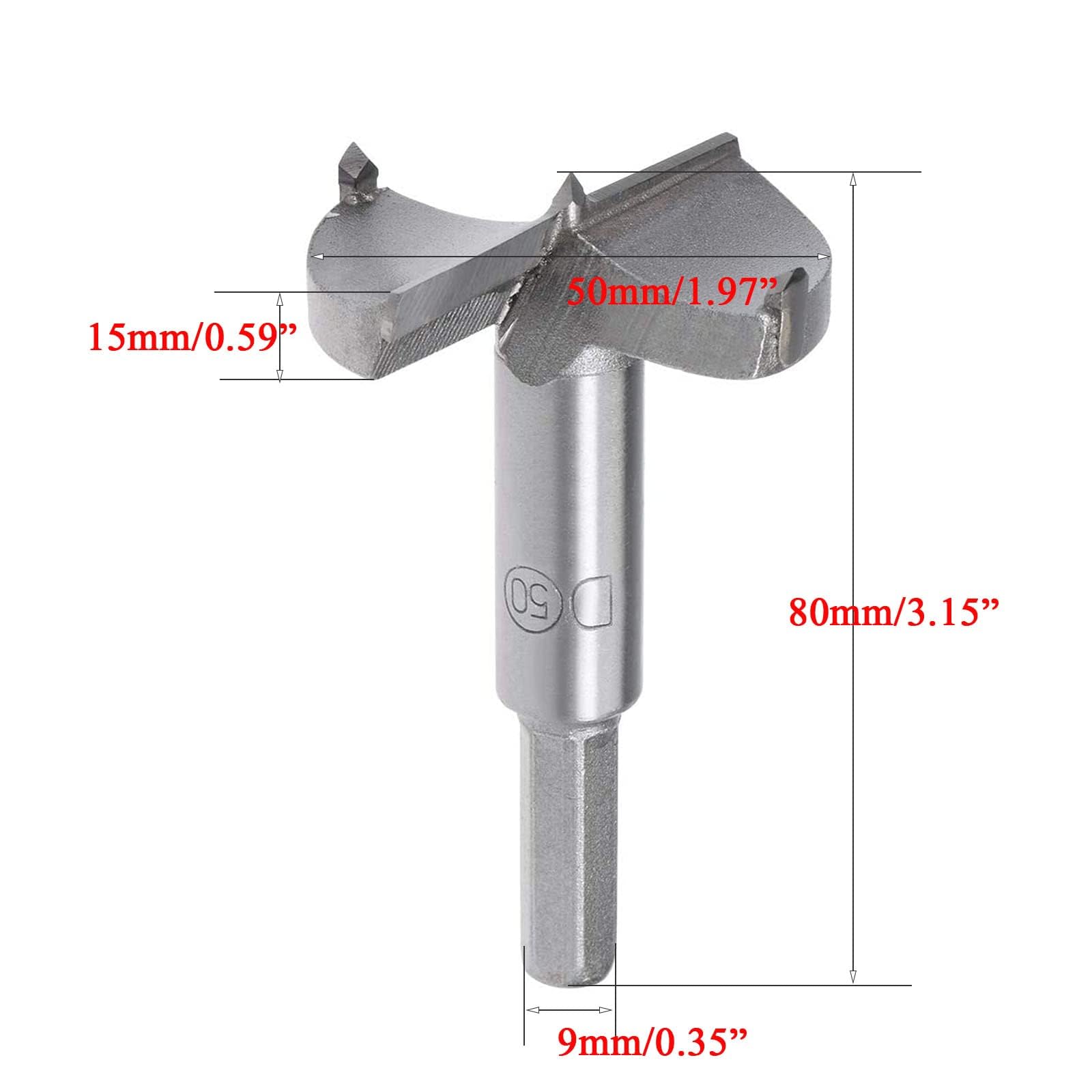 TOP-VIGOR 50mm Forstner Drill Bit - Image 2