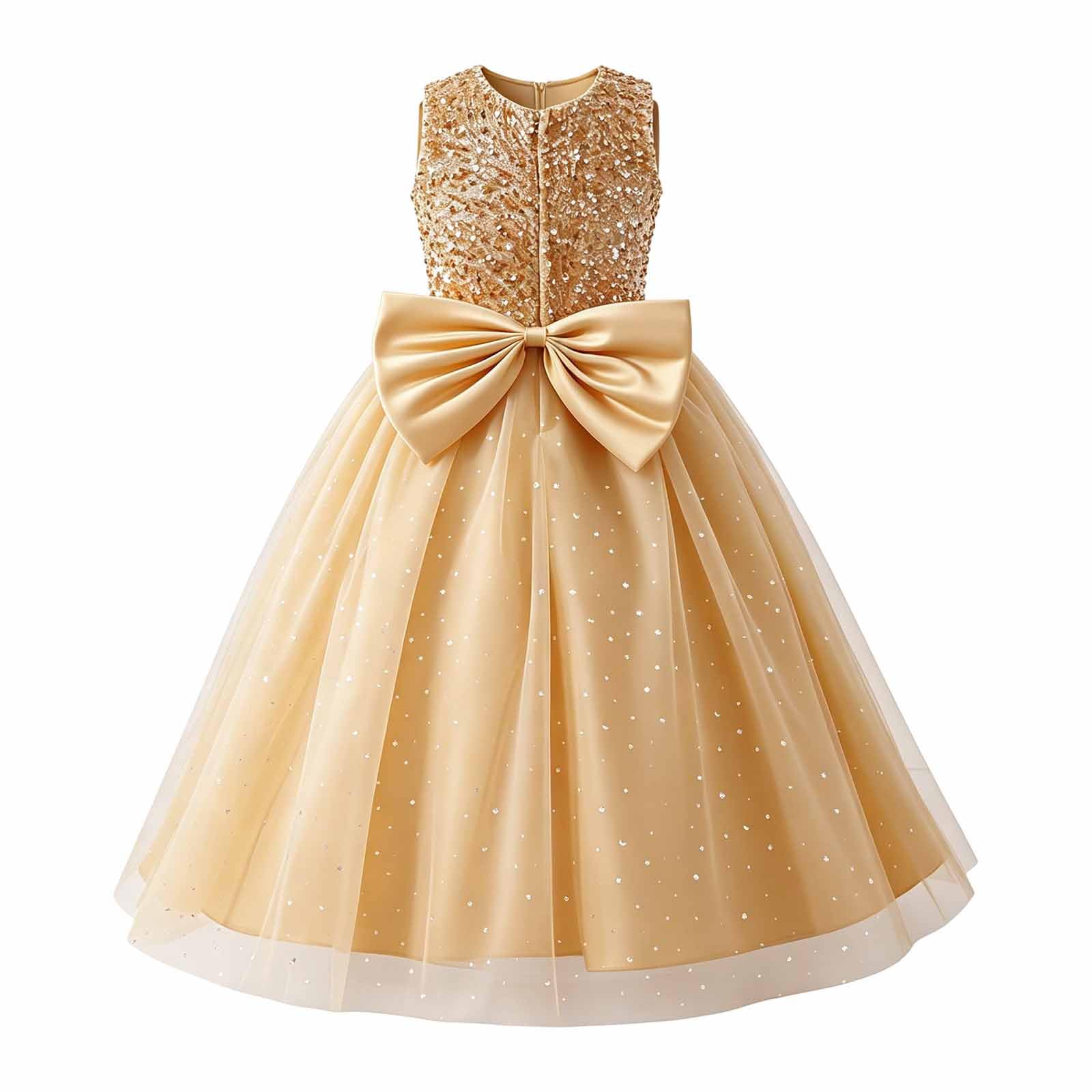 Vestido de princesa para niñas, Vestido de Fiesta de Princesa, Tul, de tutú, Falda Voluminosa, Vestido De Actuación Formal, Vestido Elegante para Fiestas, para Boda, cumpleaños, Concurso, Baile