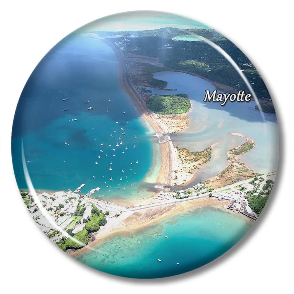 Mayotte Magnet Fridge Sticker 2.28 Inch