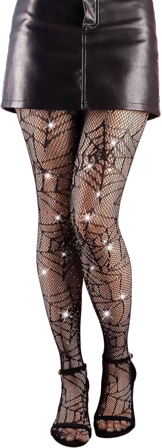 Olbye Black Fishnet Stockings Skull Tights Jamaica Ubuy
